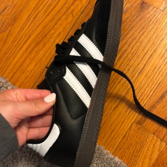 Black Adidas Sambas Size 8.5 Mens - Picture 2 of 5
